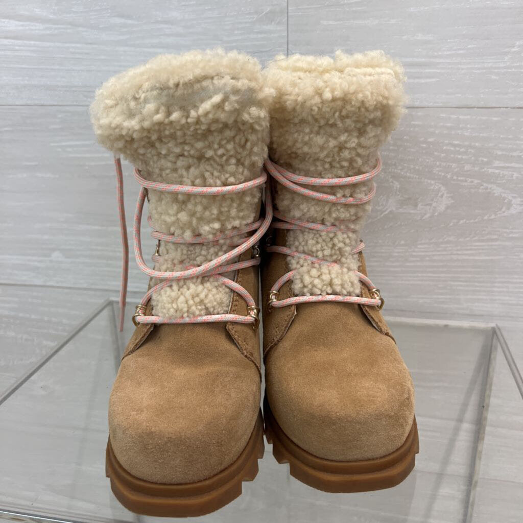 Sorel Joan of Arctic Wedge III Lace Cozy Boots 6.5