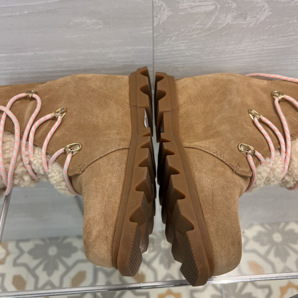 Sorel Joan of Arctic Wedge III Lace Cozy Boots 6.5