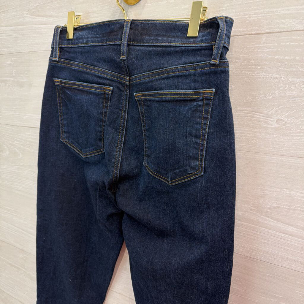 Loft Dark Wash High Waist Skinny Jeans 27