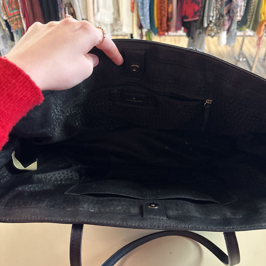 Kate Spade Laurel Way Ari Saffiano Leather Tote Purse