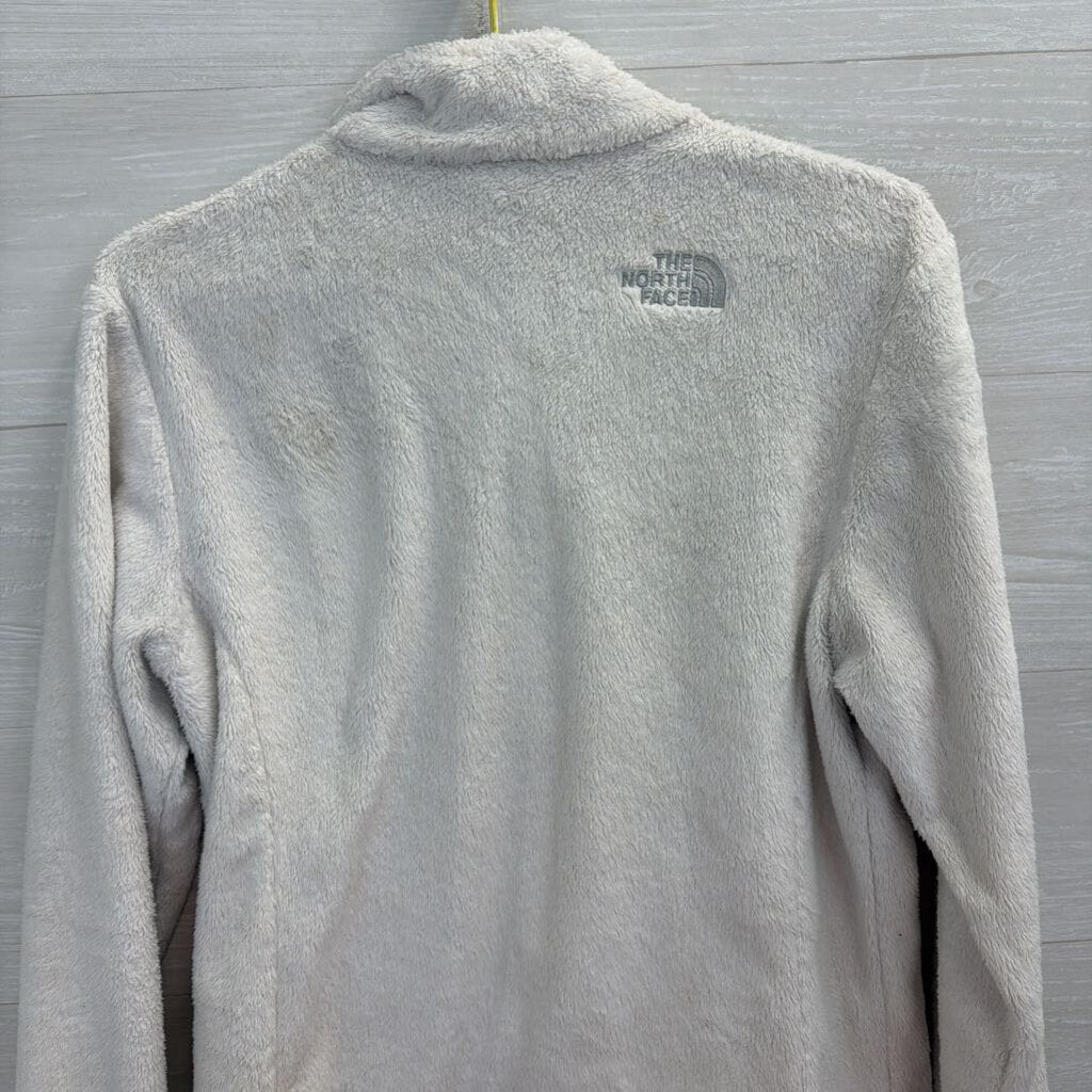 The North Face Grey Soft Fleece Zip Up Jacket Medium