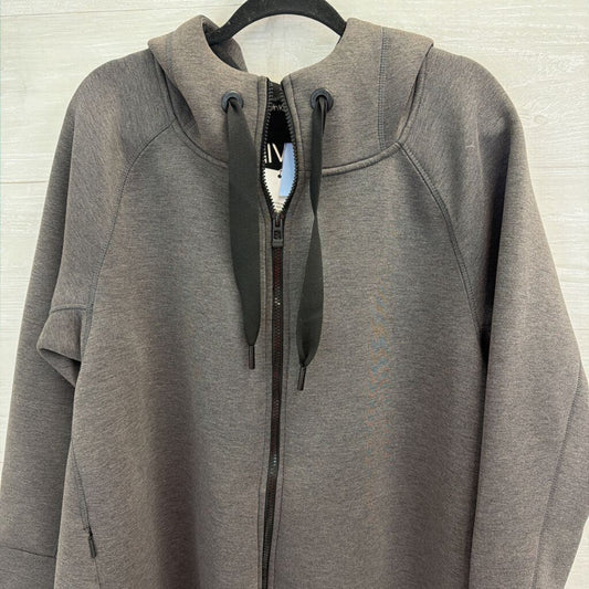 Calvin Klein Performance Grey Zip Up Hoodie 1X