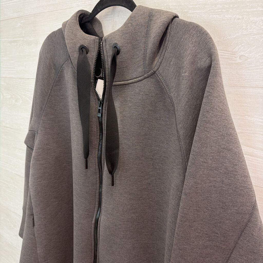 Calvin Klein Performance Grey Zip Up Hoodie 1X