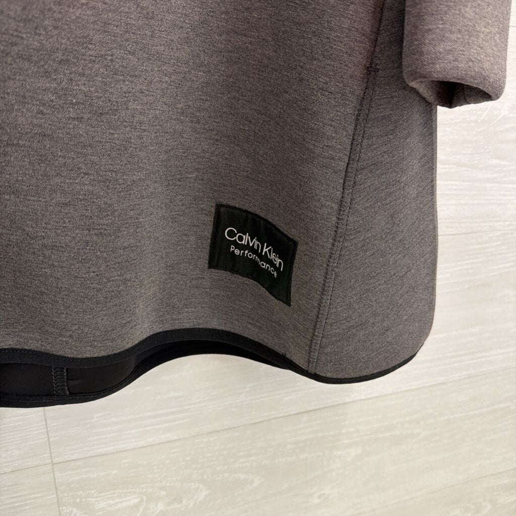 Calvin Klein Performance Grey Zip Up Hoodie 1X