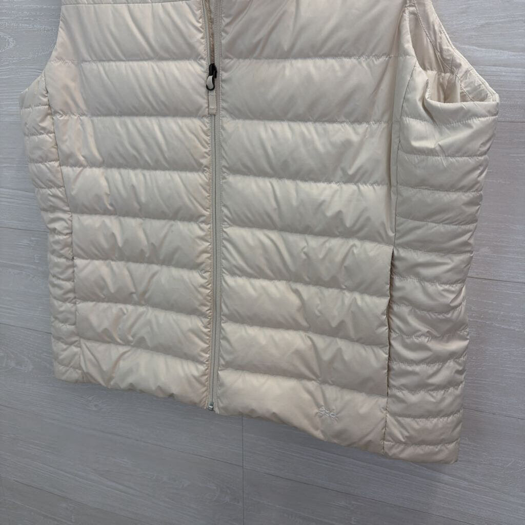 The North Face Cream Puffer Vest XXL