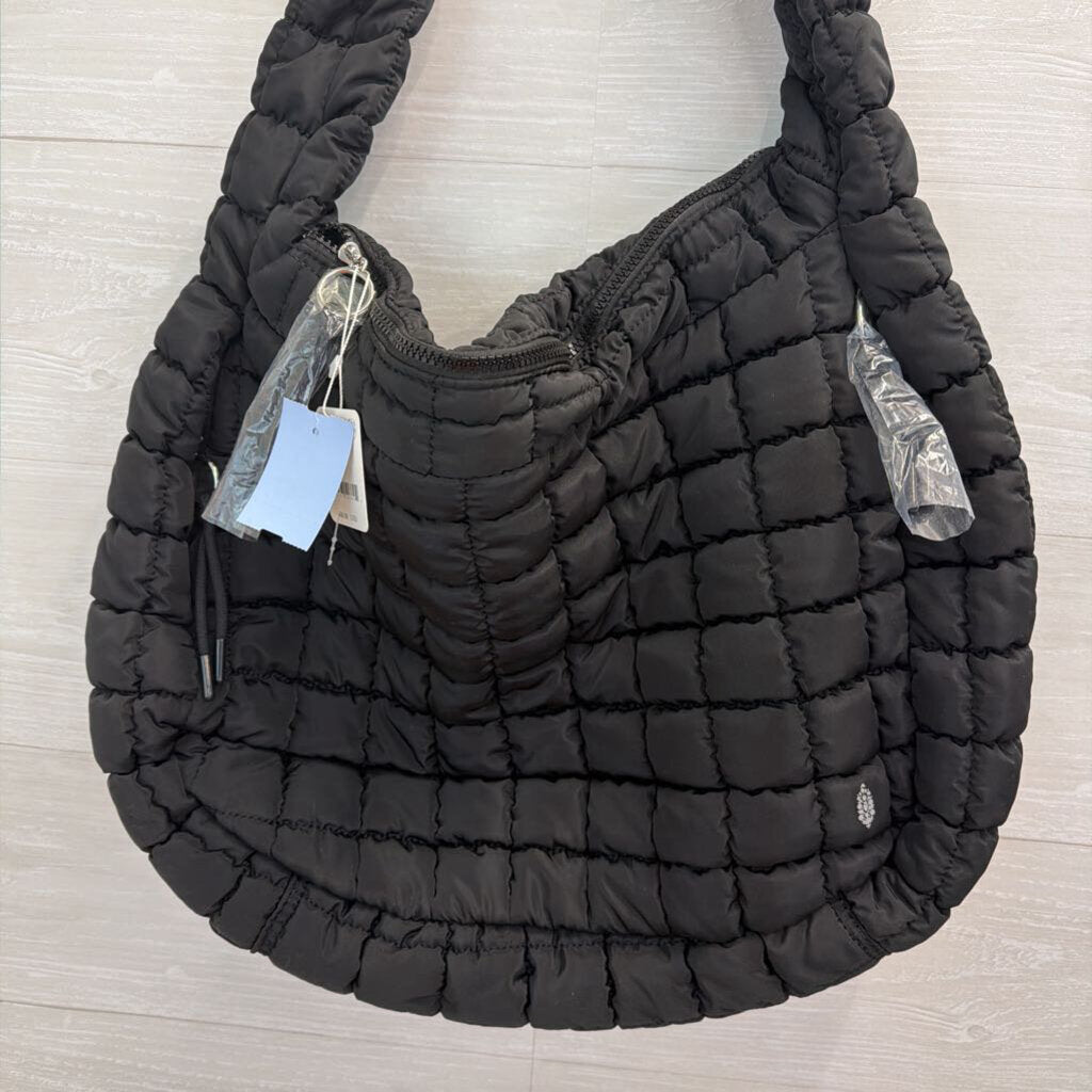 FP Movement Black Quilted Carryall Bag