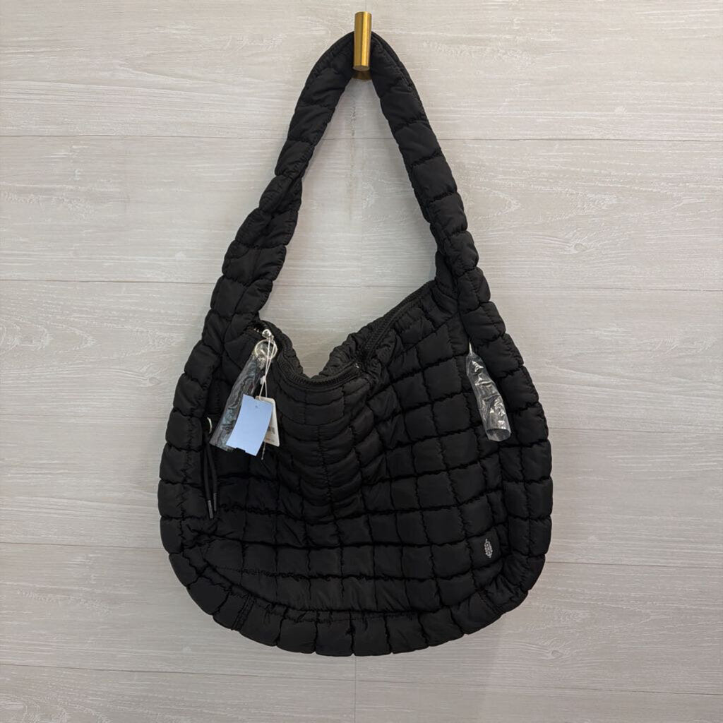 FP Movement Black Quilted Carryall Bag