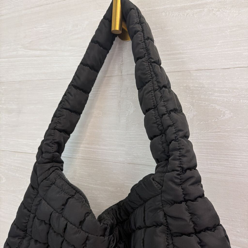 FP Movement Black Quilted Carryall Bag