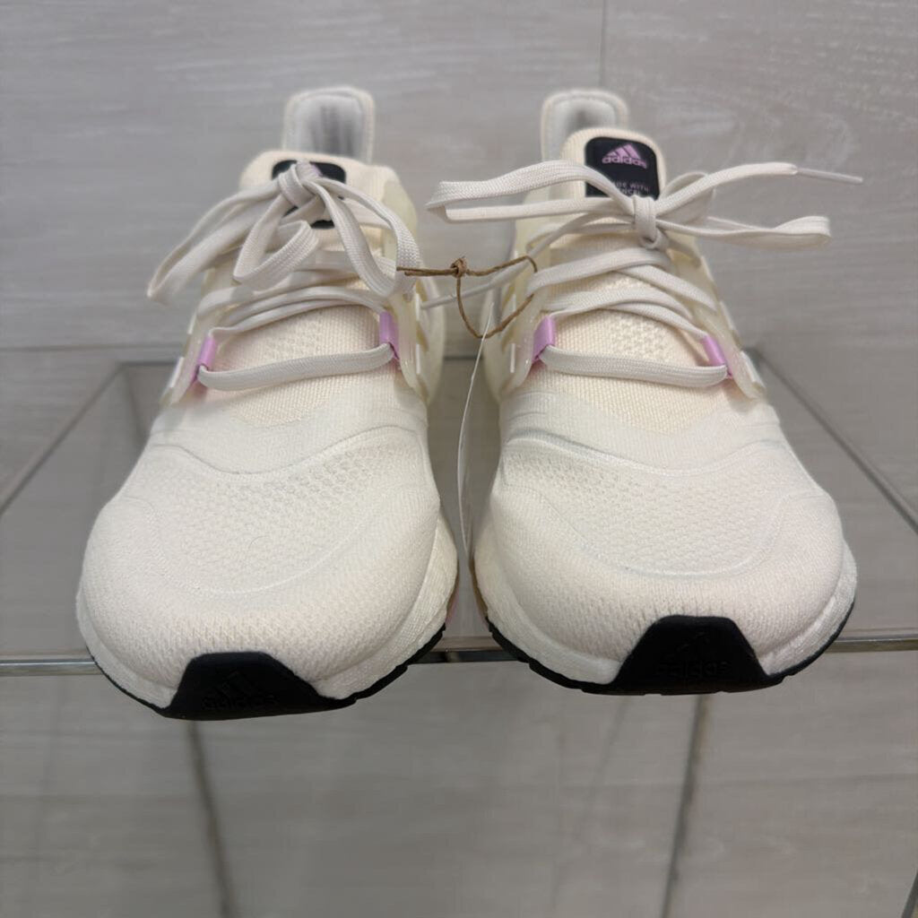 Adidas White/ Purple Ultraboost 22 Sneakers 11