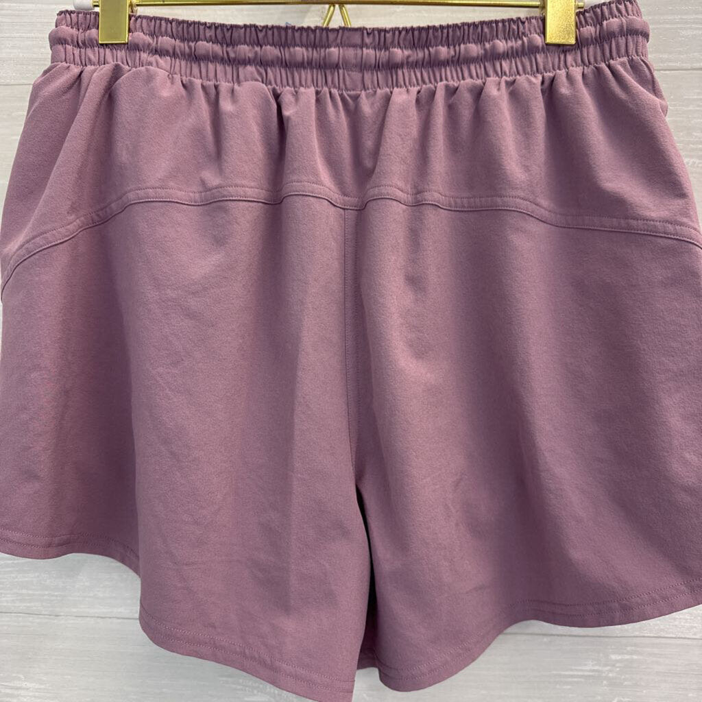 Lululemon Purple Athletic Draw String Shorts Medium