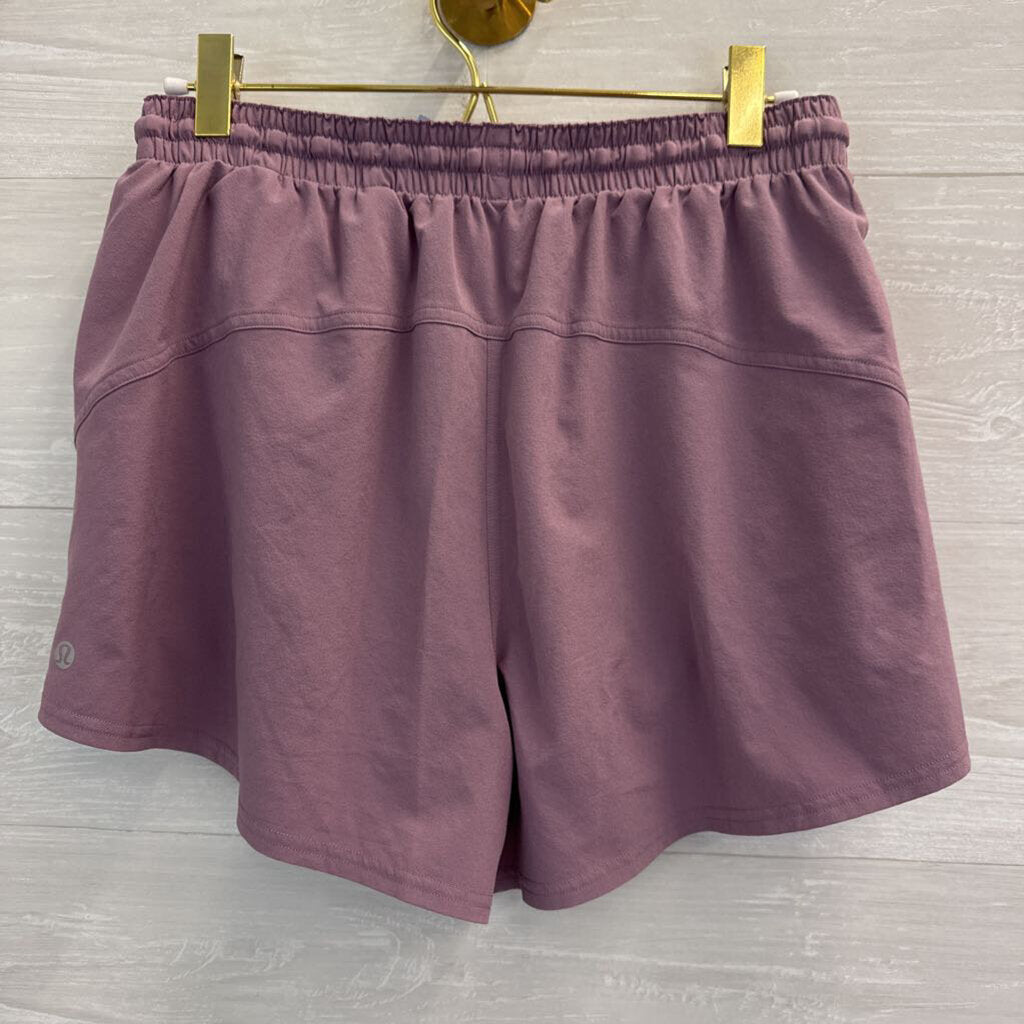 Lululemon Purple Athletic Draw String Shorts Medium