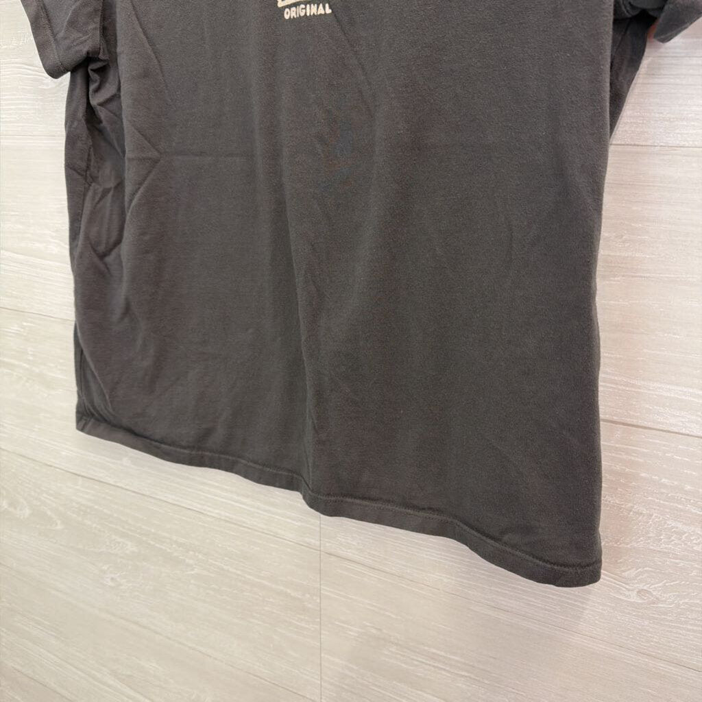 Levi Grey Western Wear Short Sleeve Graphic Tee Large