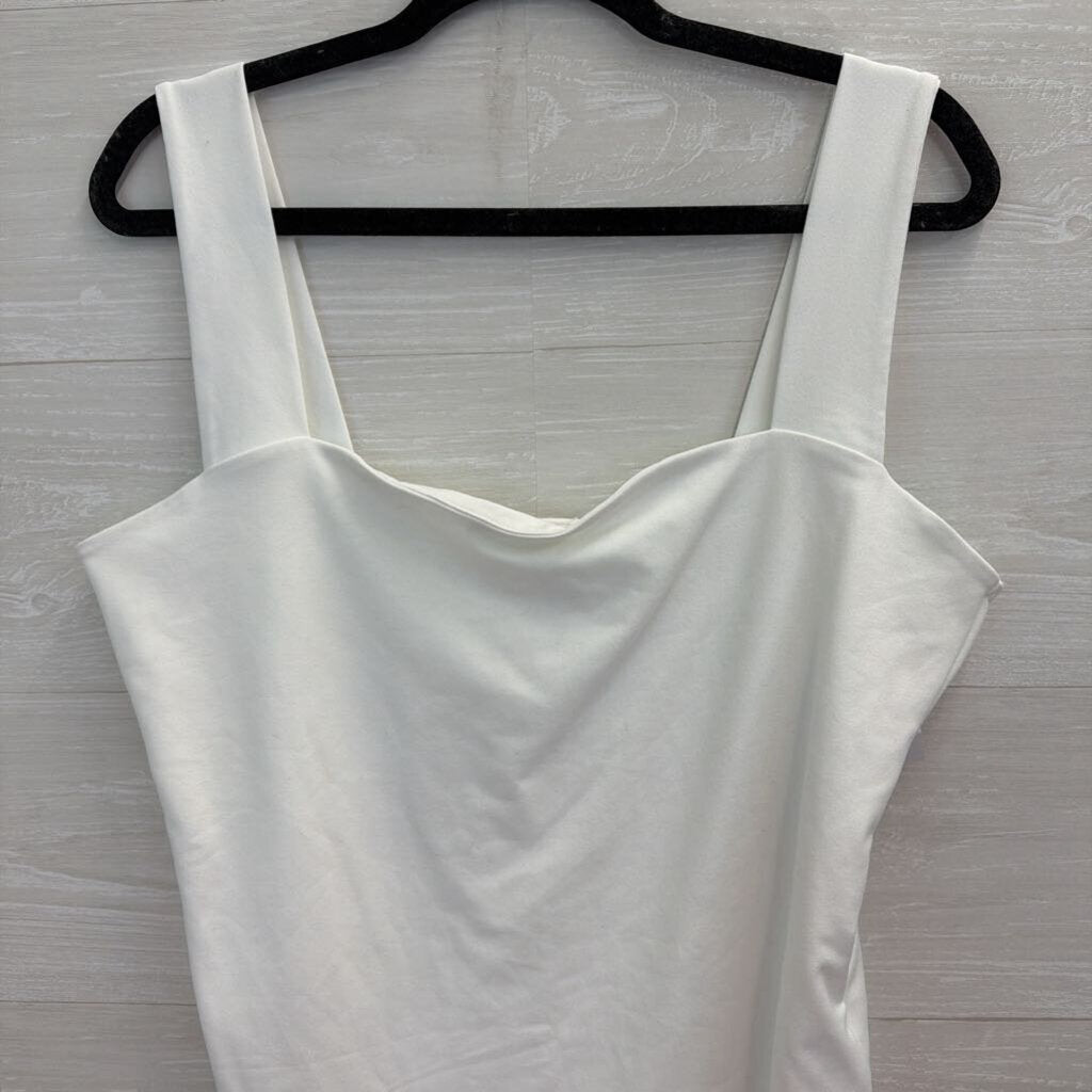 Abercrombie and Fitch White Tank Bodysuit Extra Large