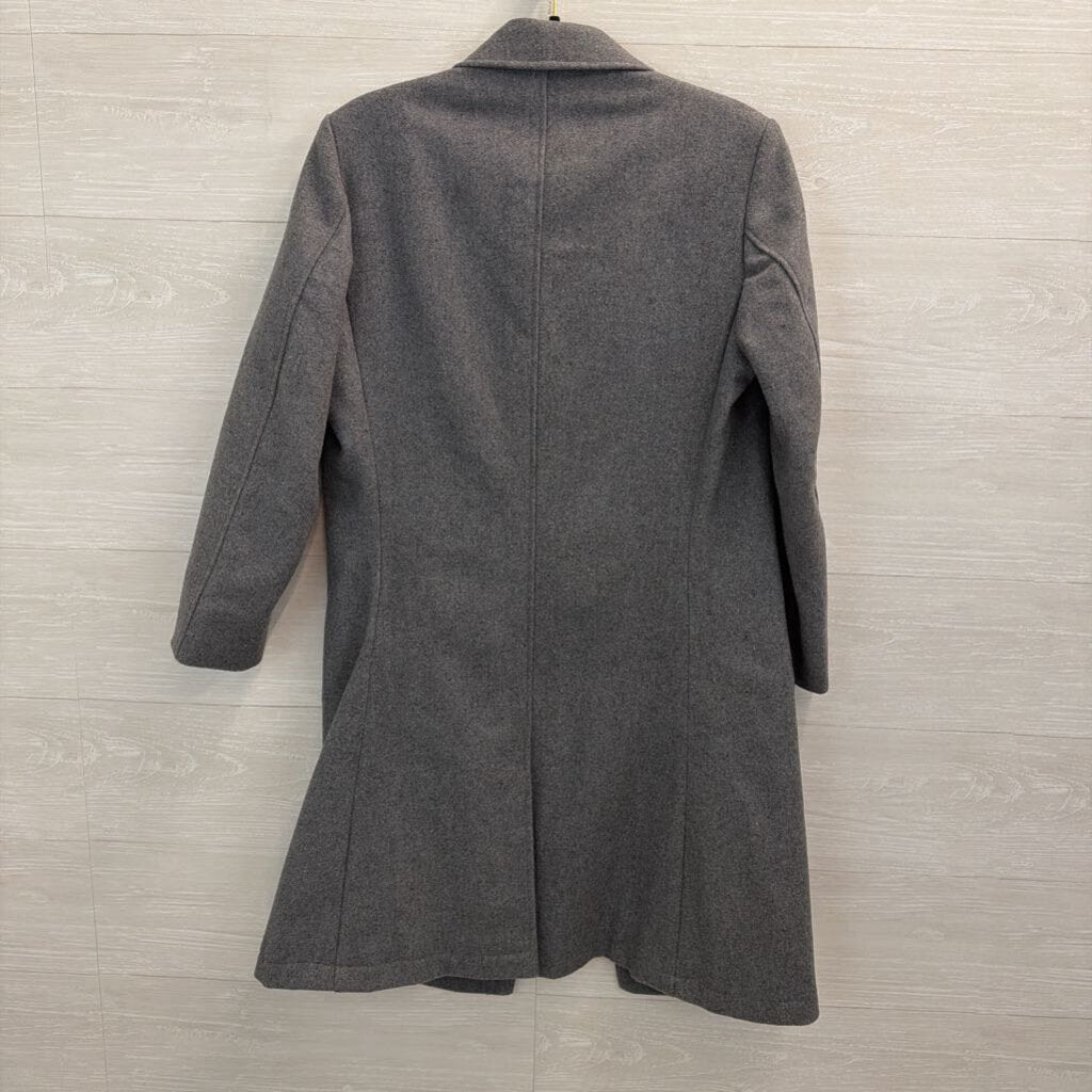 Ali Suit Marhaba Textiles Co Grey Plaid Lined Long Jacket Medium Tall