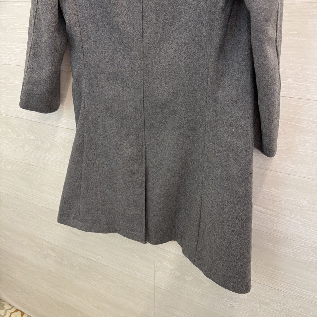 Ali Suit Marhaba Textiles Co Grey Plaid Lined Long Jacket Medium Tall