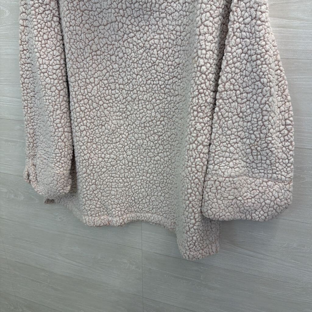 Tribal Jeans Pink Textured Knit Turtleneck Sweater Medium