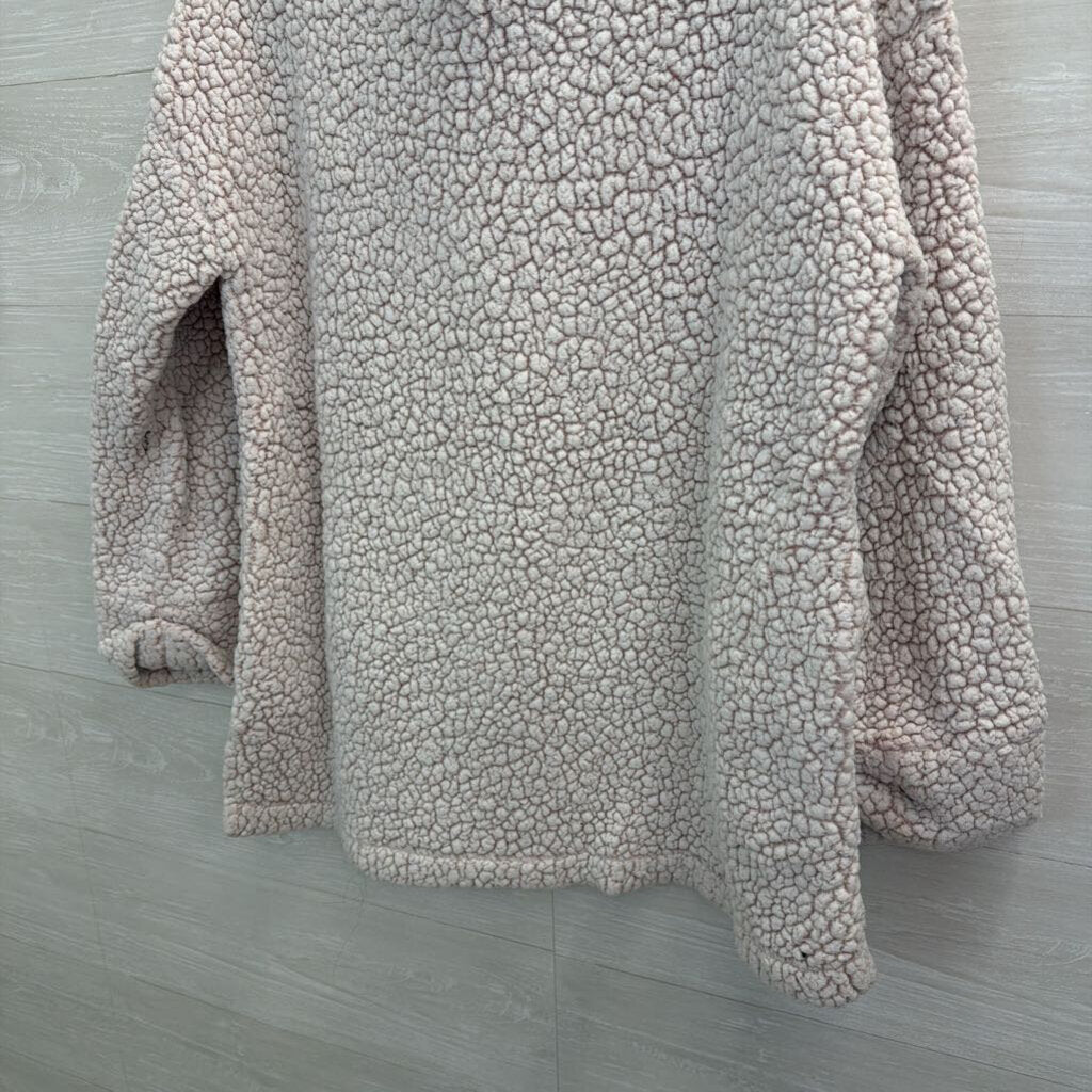 Tribal Jeans Pink Textured Knit Turtleneck Sweater Medium