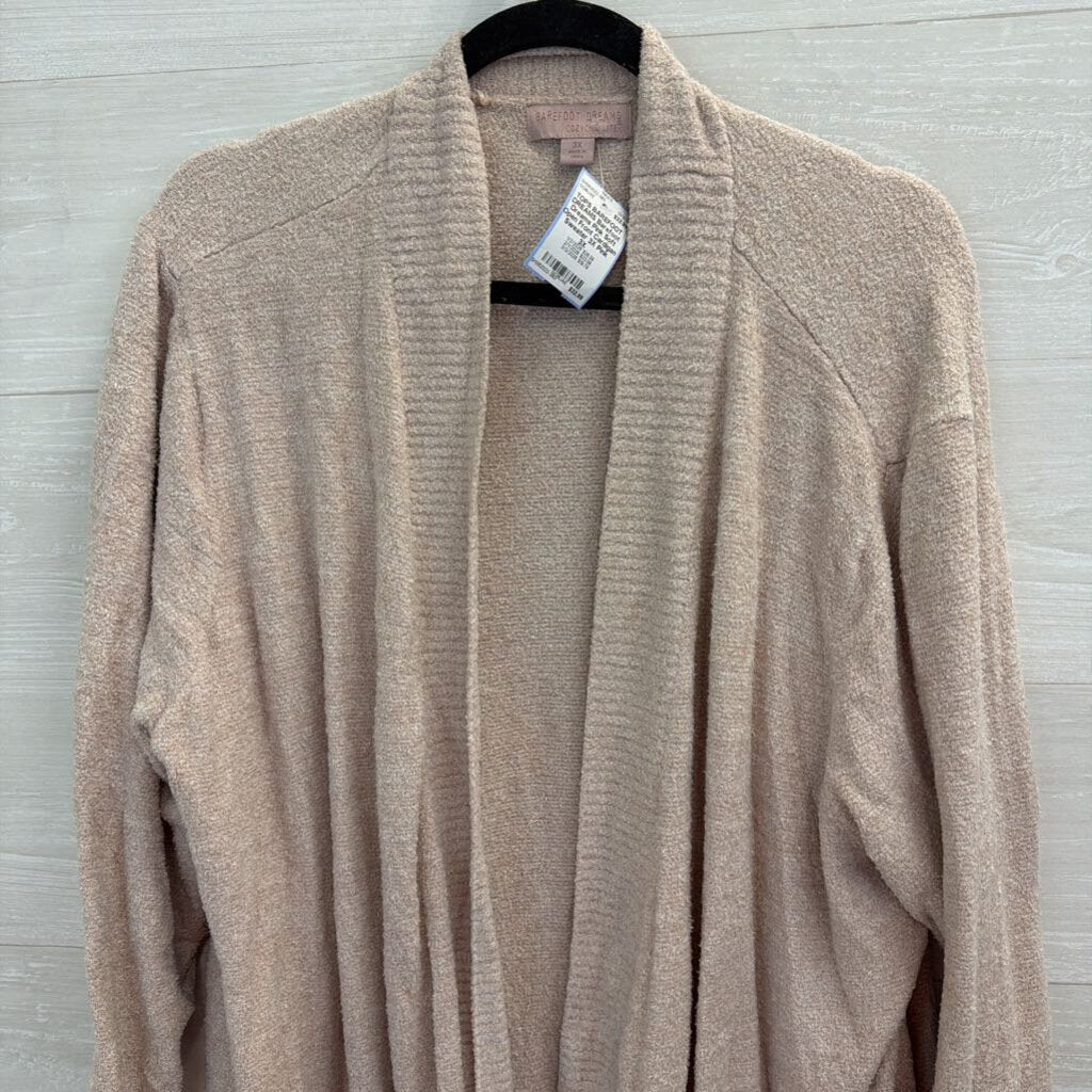 Barefoot Dreams Pink Soft Open Front Cardigan Sweater 3X