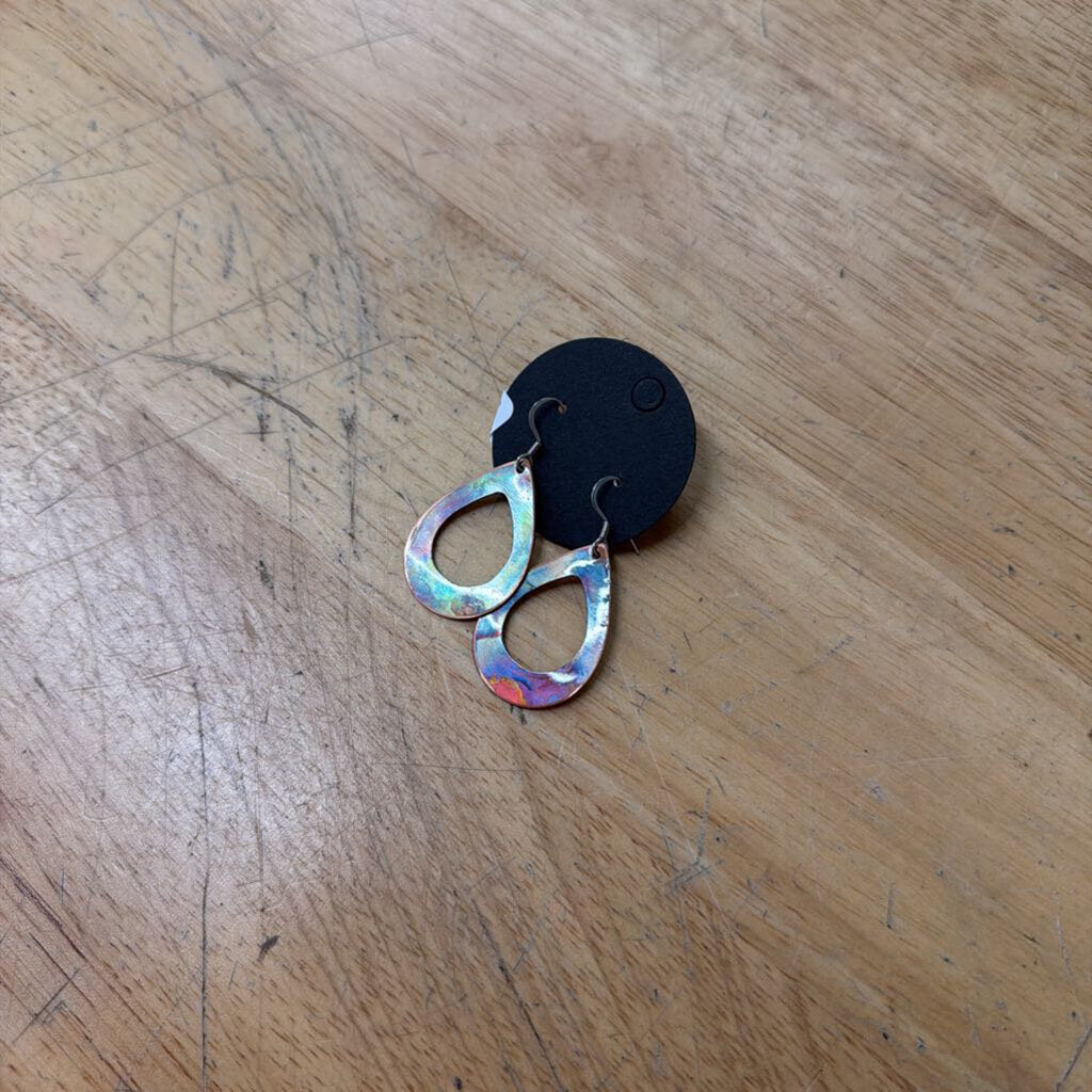 Multi Color Drop Earrings