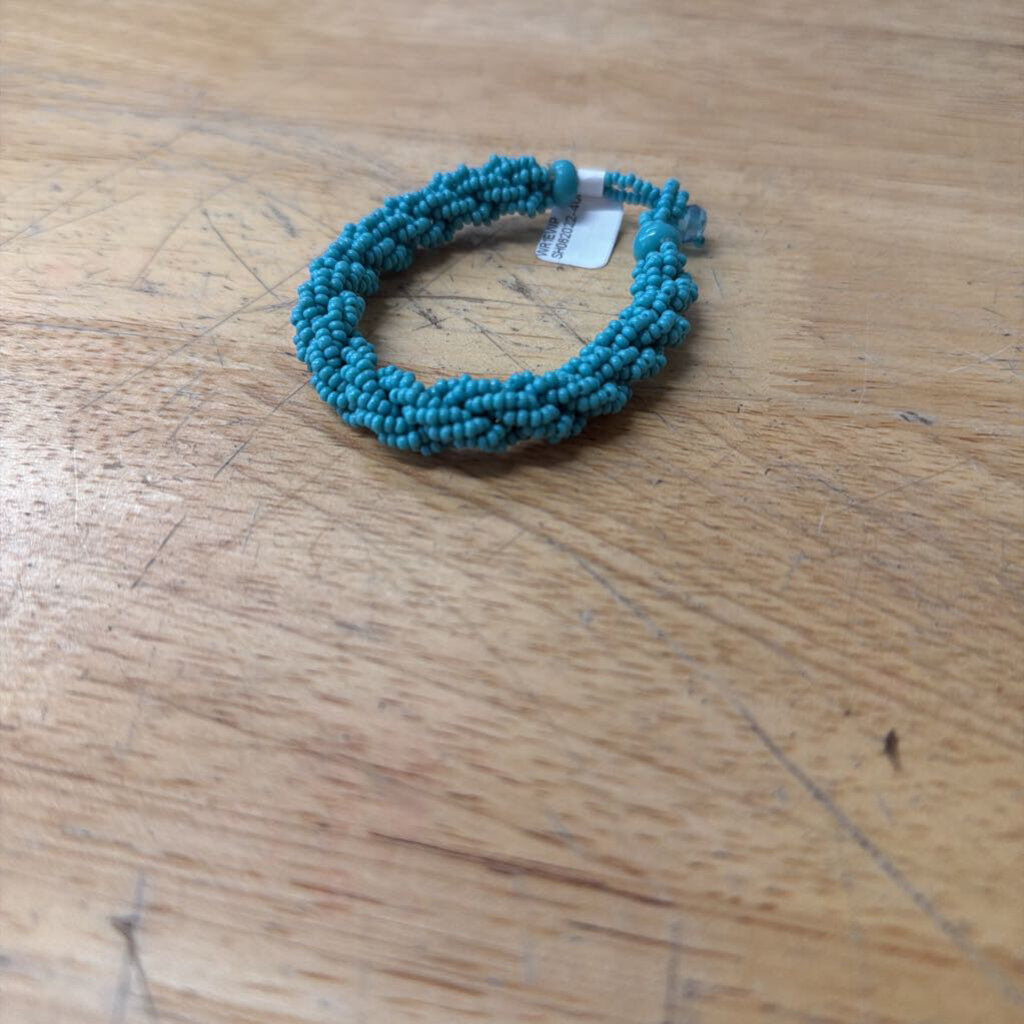 Turquoise Beaded Wrap Bracelet