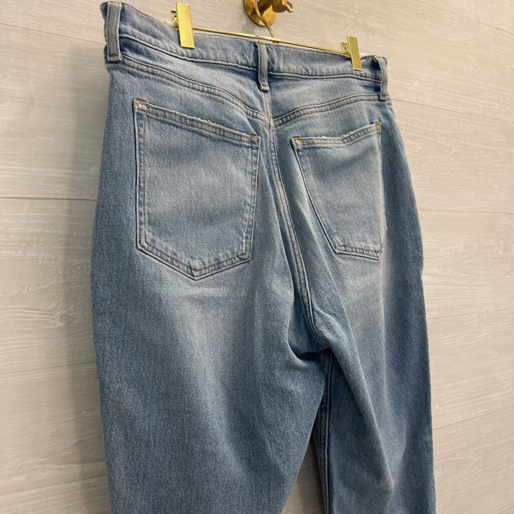 Abercrombie and Fitch Light Wash The 70s Vintage Flare Ultra High Rise Jeans 32