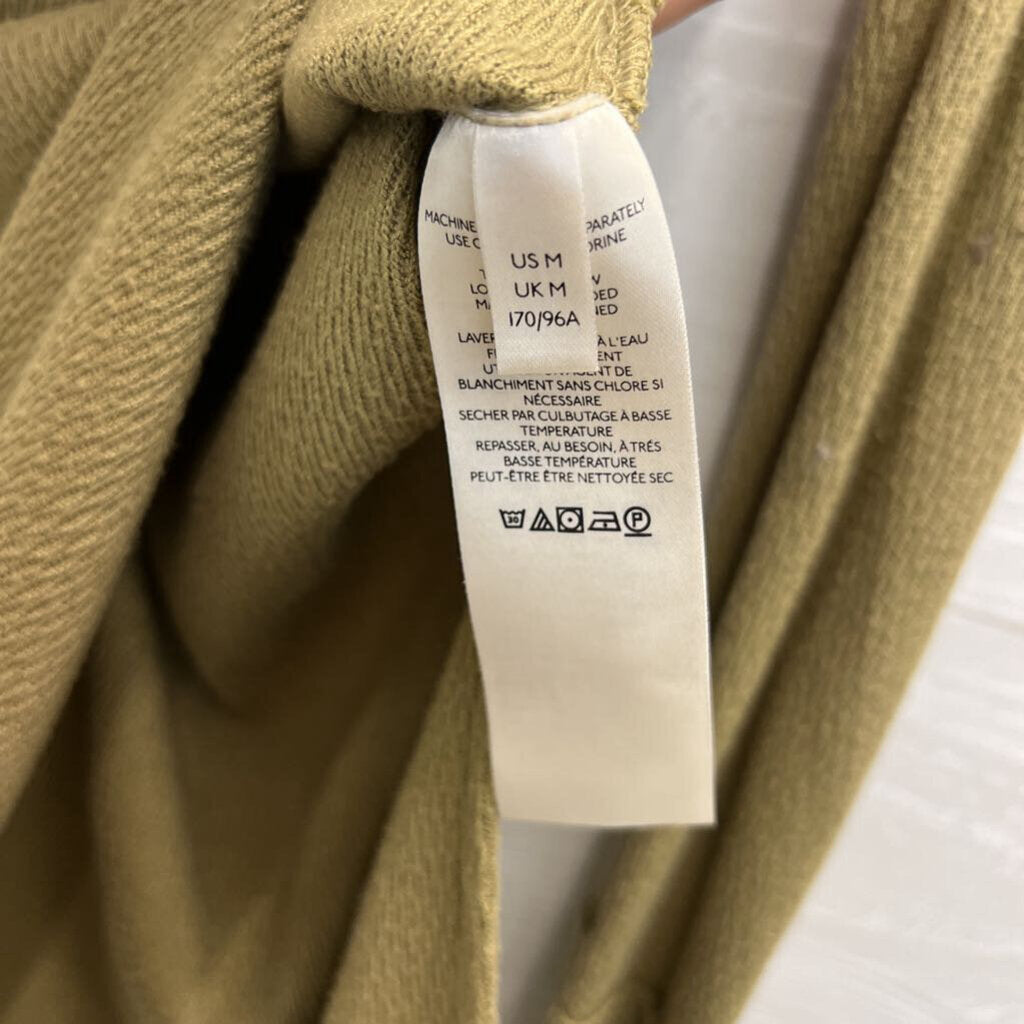 We The Free Green Textured Long Sleeve Top Medium