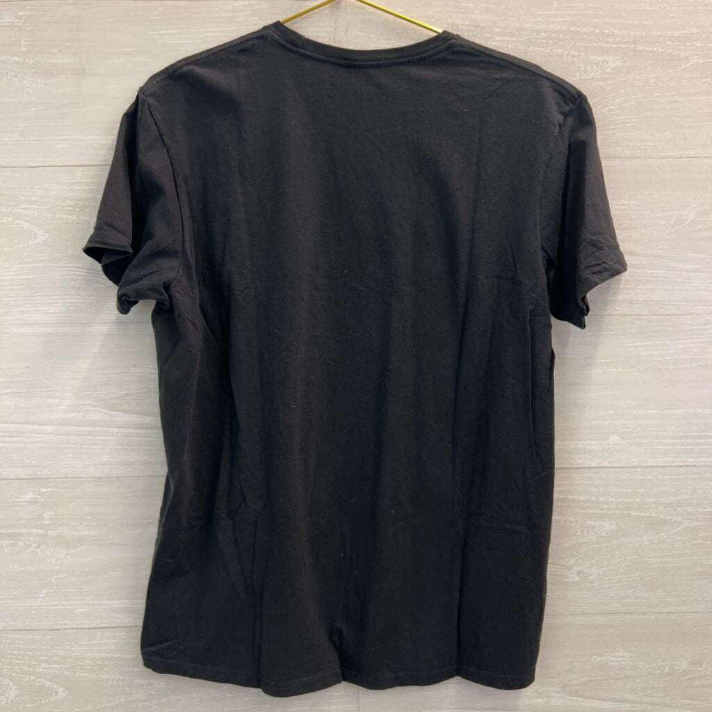 ACDC Black Short Sleeve Graphic Tee Large