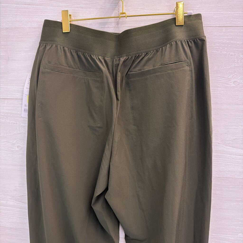Athleta Green Brooklyn Heights Jogger Pants 8 Tall