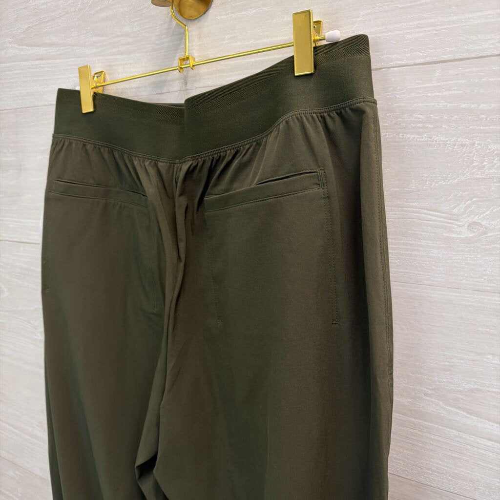 Athleta Green Brooklyn Heights Jogger Pants 8 Tall