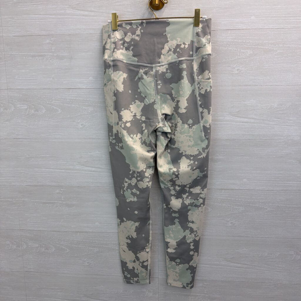 The North Face Green Print Leggings Large