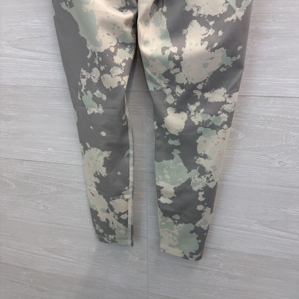 The North Face Green Print Leggings Large