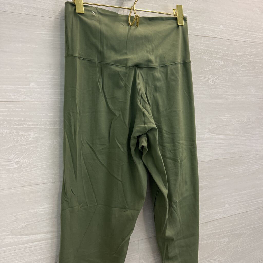Offline by Aerie Green Cross Waist Leggings Large