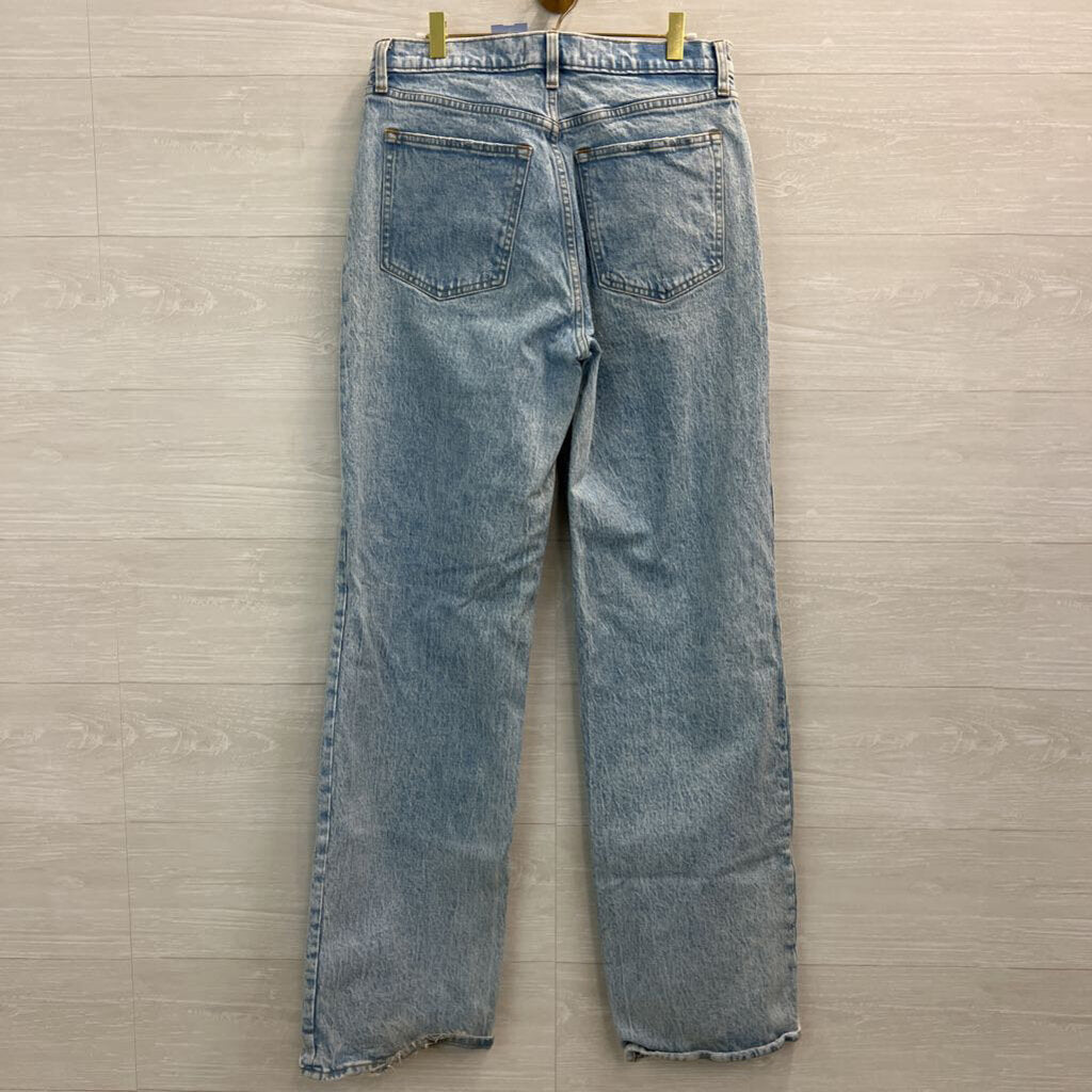 Abercrombie and Fitch Light Wash The 90s Relaxed High Rise Jeans 30 Extra Long
