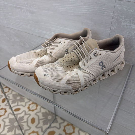 On Cloud 5 White Sneakers 9