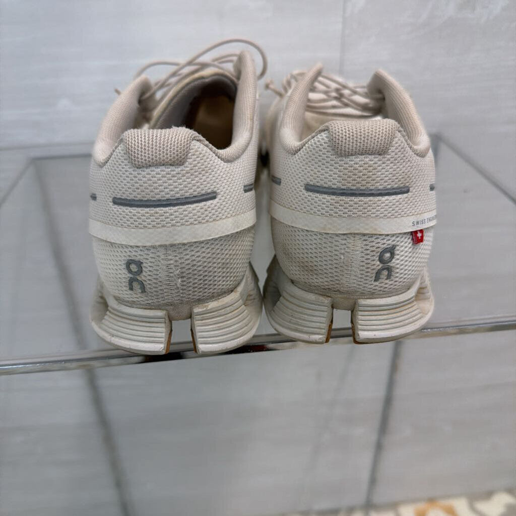 On Cloud 5 White Sneakers 9