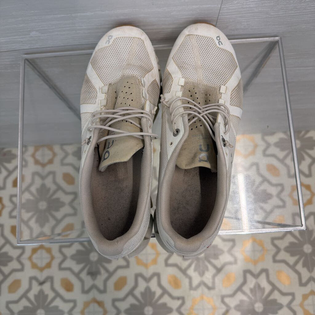 On Cloud 5 White Sneakers 9