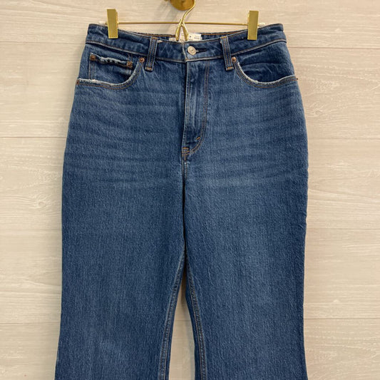 Abercrombie and Fitch Dark Wash The Vintage Flare High Rise Jeans 27 Short