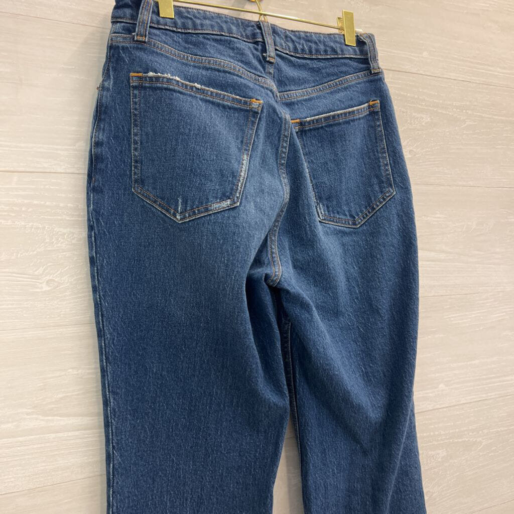 Abercrombie and Fitch Dark Wash The Vintage Flare High Rise Jeans 27 Short