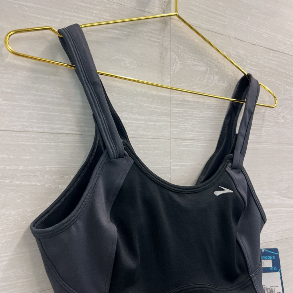 Brooks Grey Sports Bra 36C