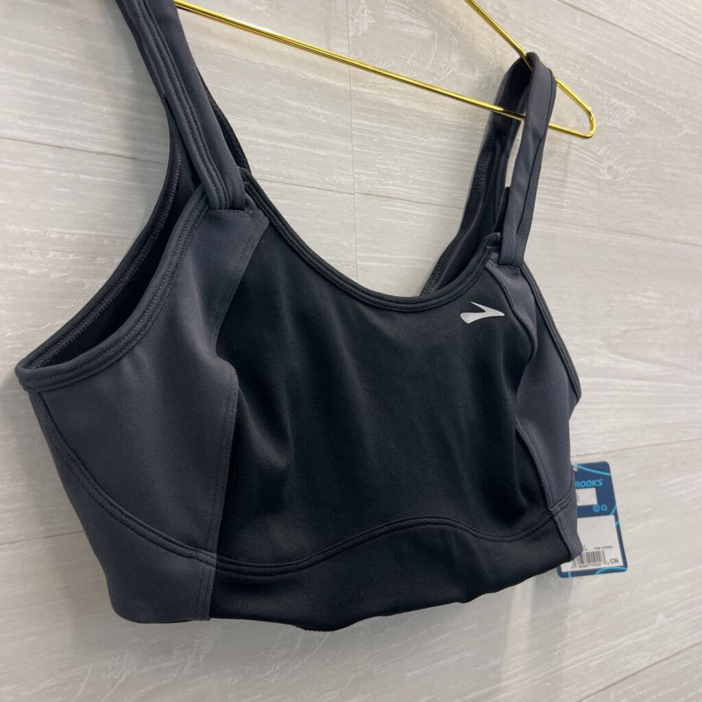 Brooks Grey Sports Bra 36C
