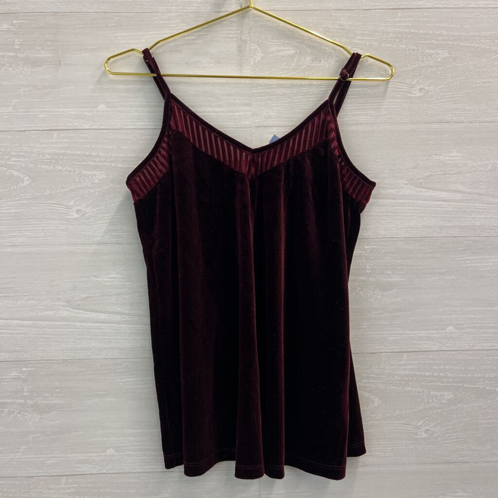 Mystree Red Velvet Tank Top Medium