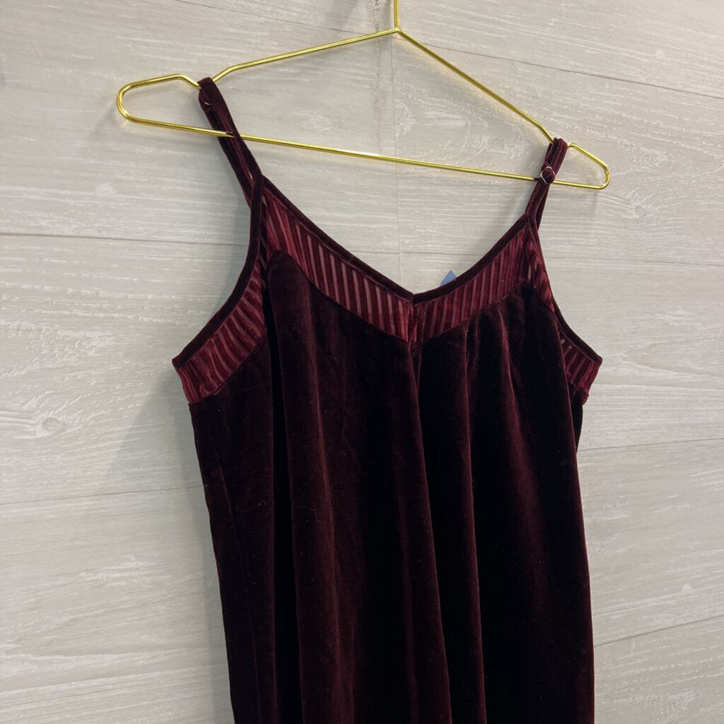 Mystree Red Velvet Tank Top Medium