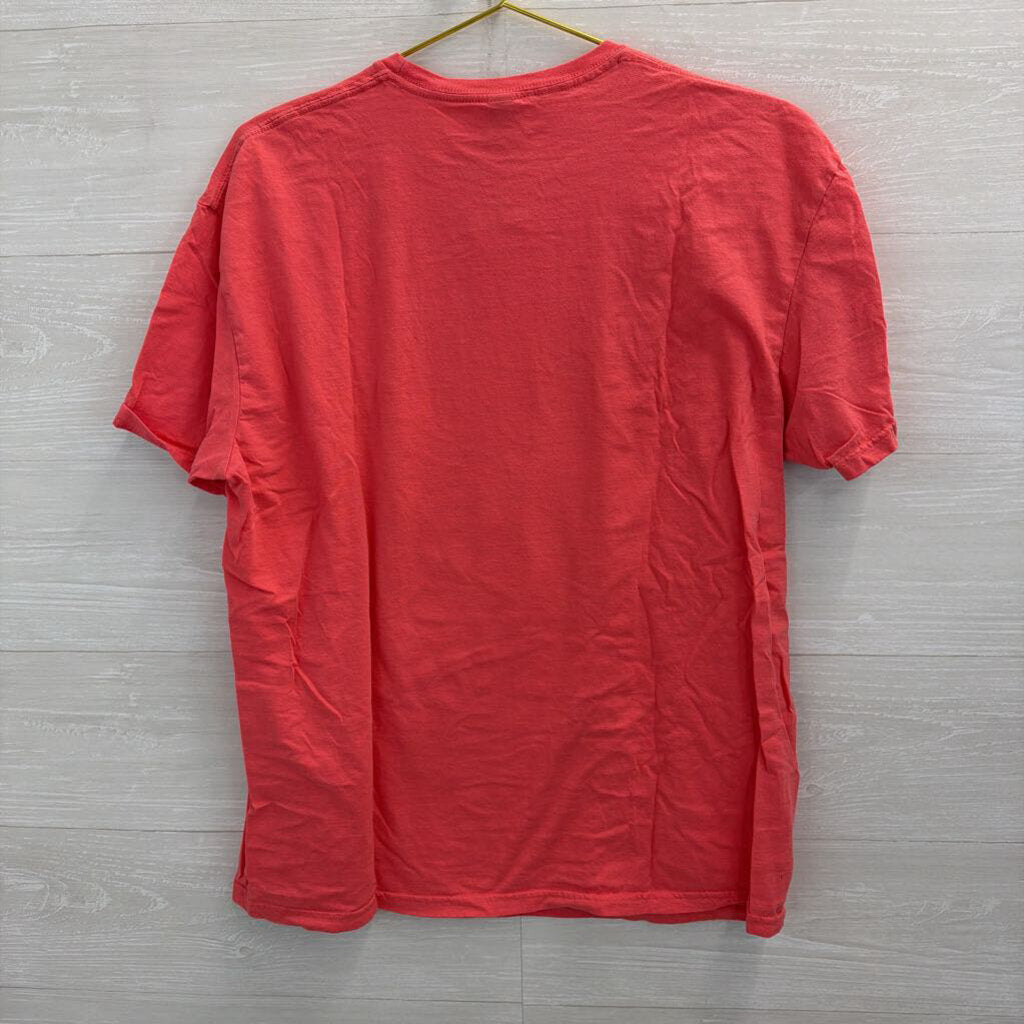 Gildan Pink/ Multi Dolly Parton Short Sleeve Graphic Tee Extra Large