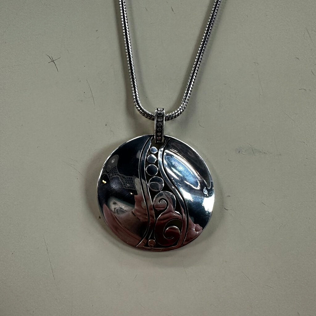 Brighton Silver A La Mode Pendant Necklace