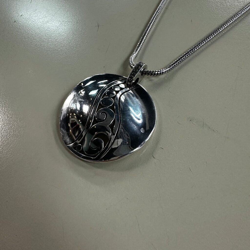 Brighton Silver A La Mode Pendant Necklace