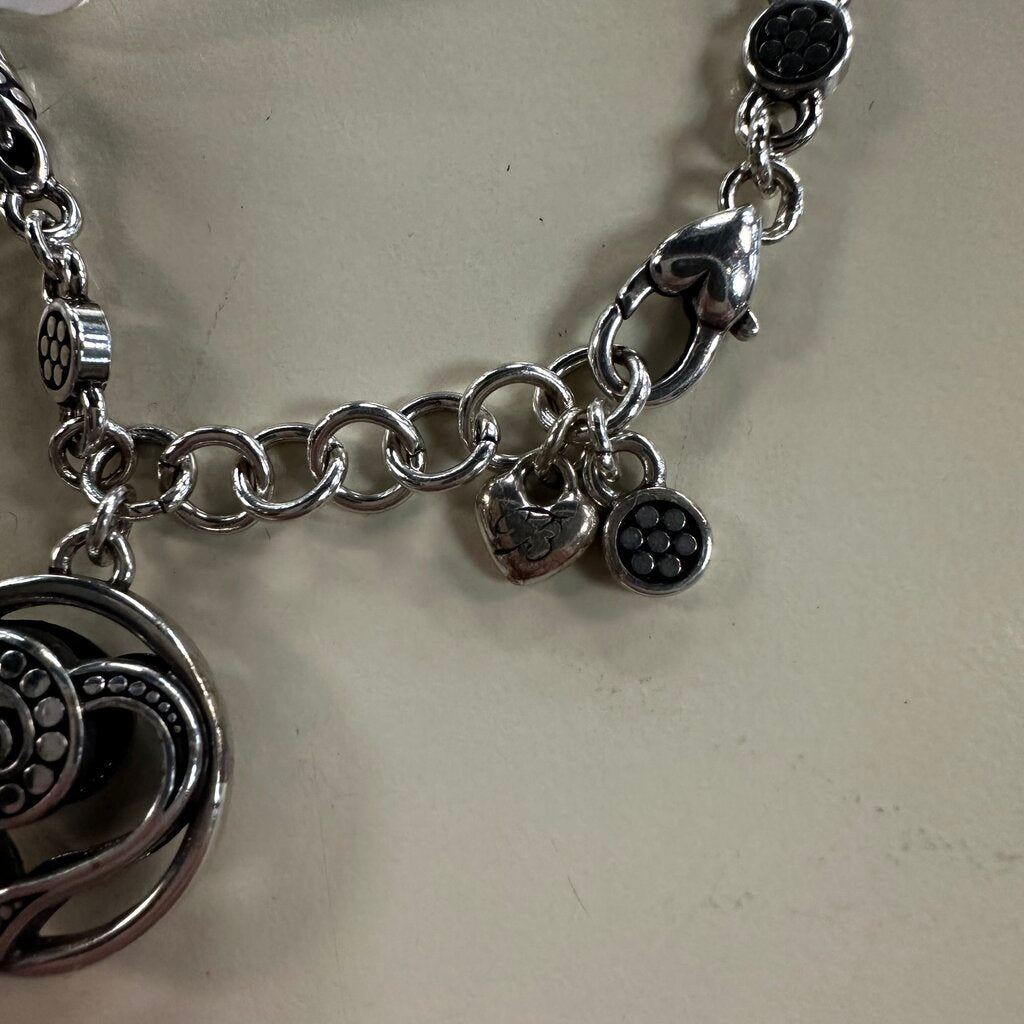 Brighton Silver Ayu Heart Bracelet