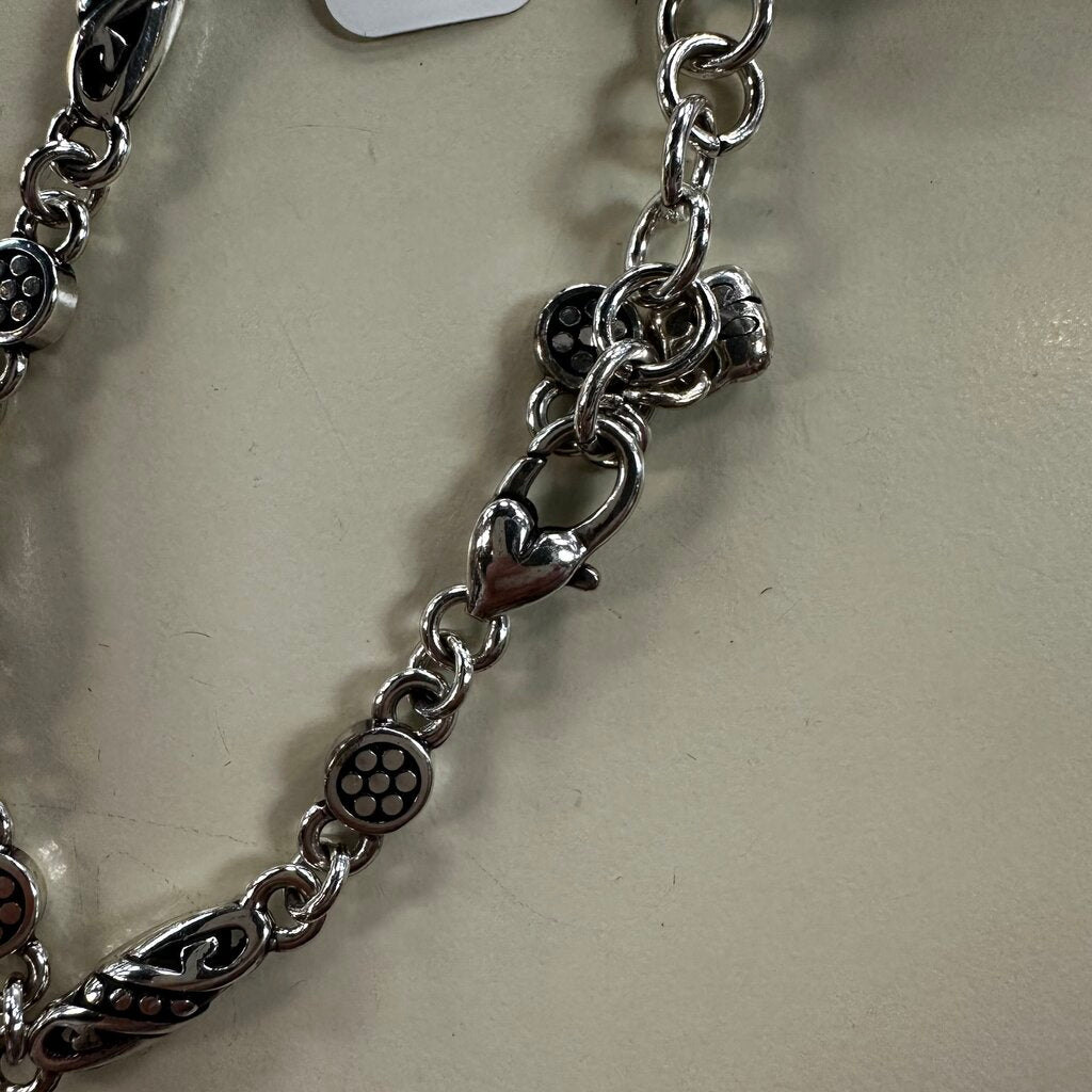 Brighton Silver Ayu Heart Bracelet