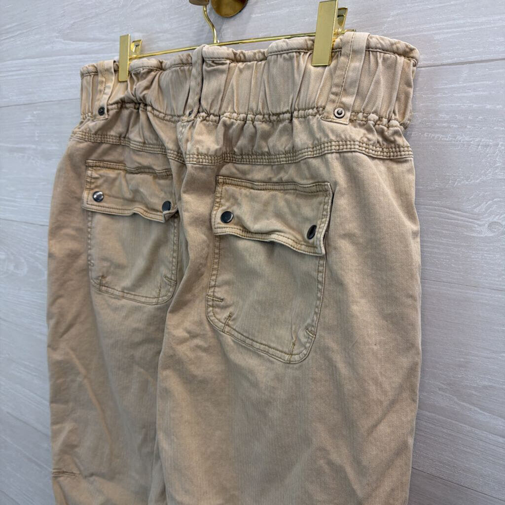 We The Free Khaki Can't Compare Slouch Pants Medium