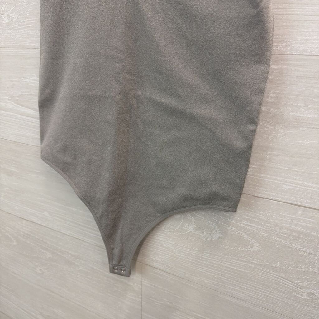 Aura Grey Tank Bodysuit L/XL