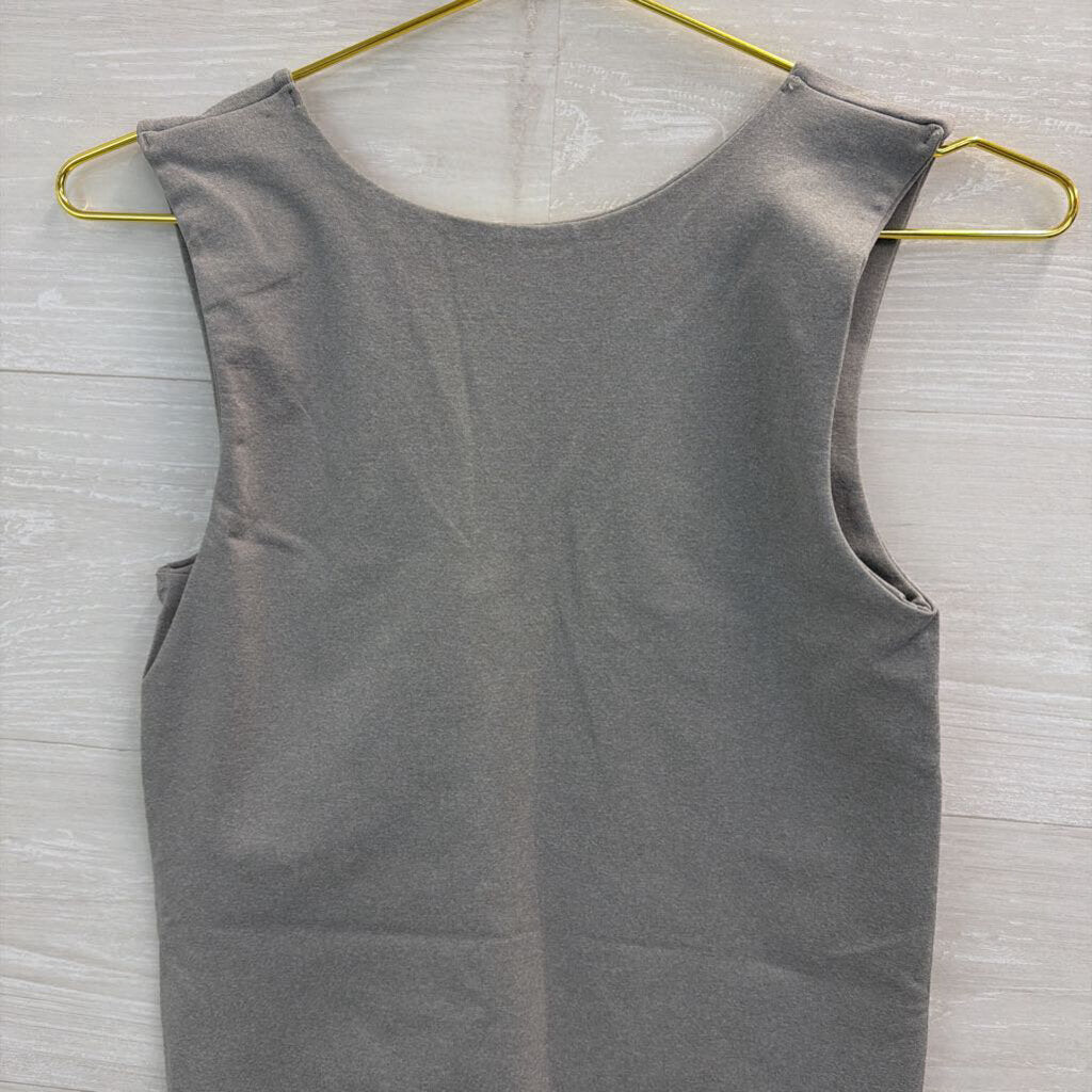 Aura Grey Tank Bodysuit L/XL